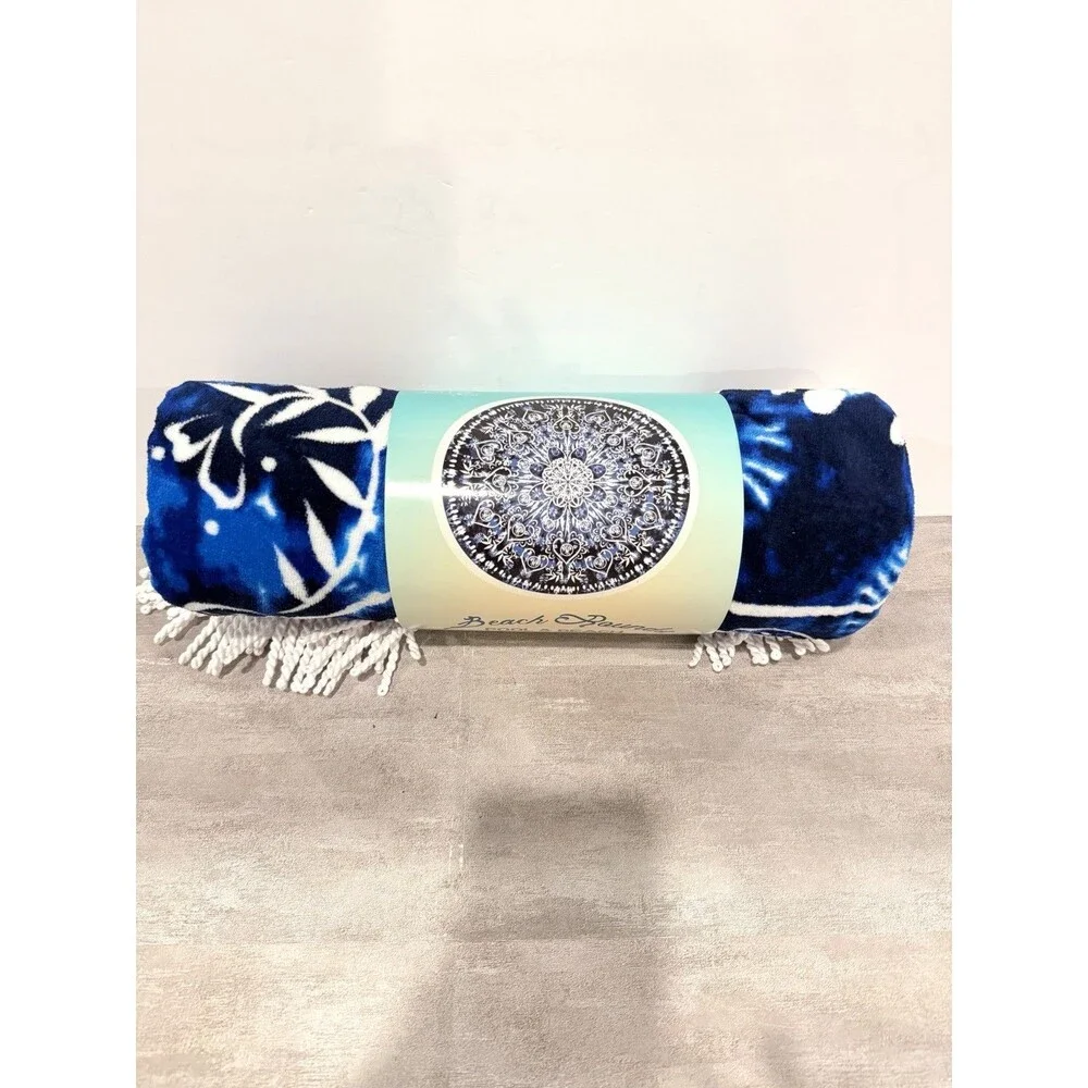 Loft by Loftex Astrid Round Beach Towel 65